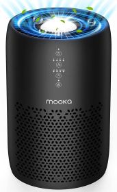 Air Purifier for Home Large Room up to 1200ft¬≤;  H13 HEPA Filter Air Cleaner for Bedroom Office;  Odor Eliminator Night Light;  Ozone-Free