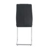 Modern Dining Chairs With Faux Leather Padded Seat Dining Living Room Chairs Upholstered Chair With Metal Legs Design for Kitchen, Living, Bedroom, Of