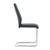 Modern Dining Chairs With Faux Leather Padded Seat Dining Living Room Chairs Upholstered Chair With Metal Legs Design for Kitchen, Living, Bedroom, Of