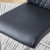Modern Dining Chairs With Faux Leather Padded Seat Dining Living Room Chairs Upholstered Chair With Metal Legs Design for Kitchen, Living, Bedroom, Of